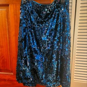 Sequin skirt